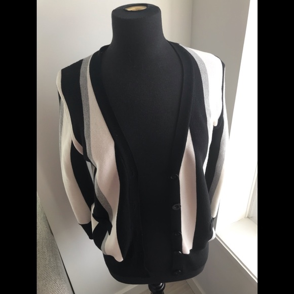 ❤️Black & white cardigan S - Picture 1 of 2